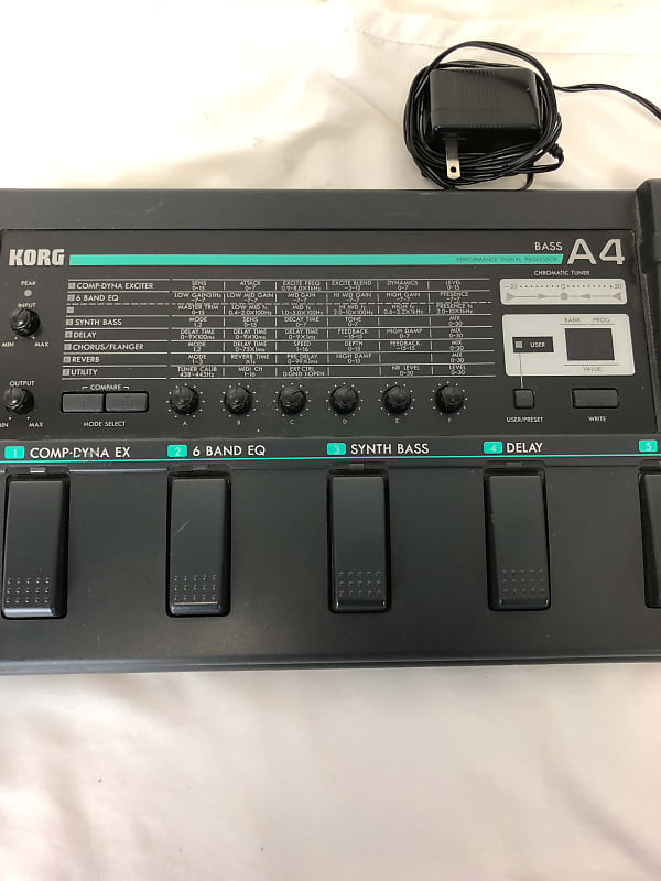 Korg A4 B Bass Performance Signal Processor | Reverb