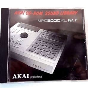 Akai CD Rom Sound Library MPC2000XL Volume 1 - Vol 1 - CD-Rom MPC 2000XL image 3