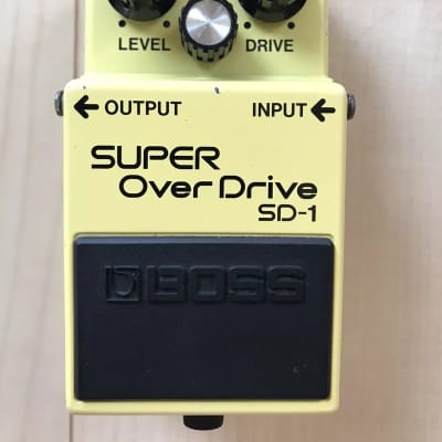 1983年ビンテージ日本製 Roland BOSS SD-1 オーバードライブ 1983年ビンテージ日本製 Roland BOSS SD-1 オーバードライブ