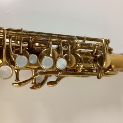 C.G. Conn New Wonder Series I Alto Saxophone 1923 Gold Finish image 4