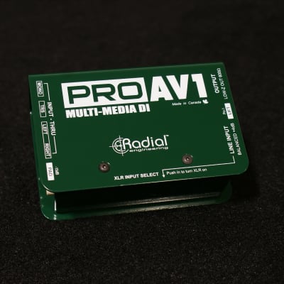 Radial ProAV1 Multimedia Passive Direct Box for Pro-AV1 image 1