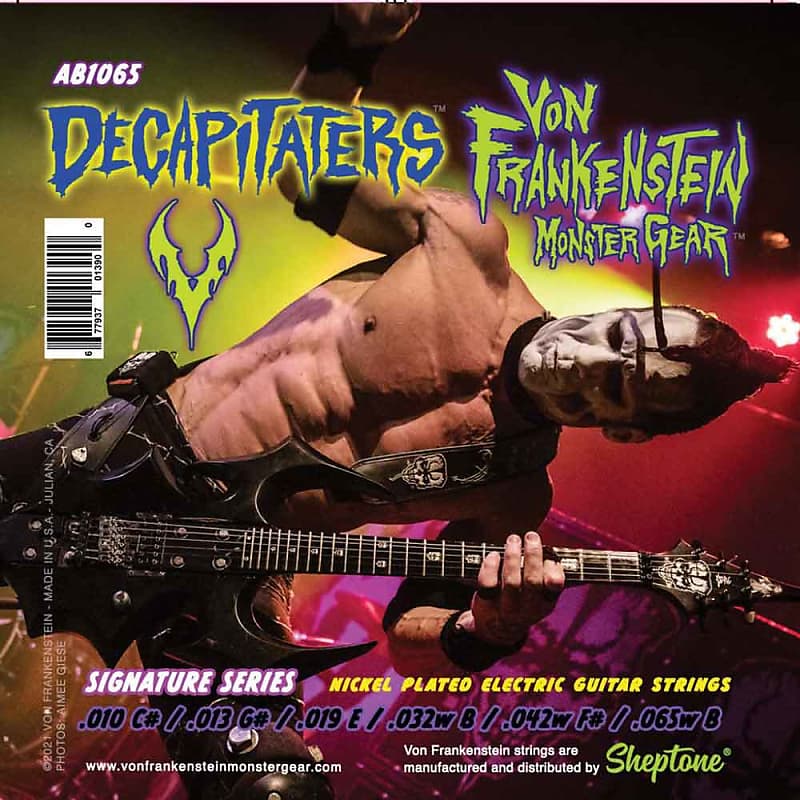 Doyle Wolfgang Von Frankenstein Guitar Strings Decapitaters