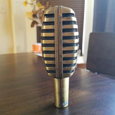 Beyerdynamic M 380 N (C) M380 NC Dynamic Mic Microphone Rare Vintage Brass Model ((HEAR IT)) image 6