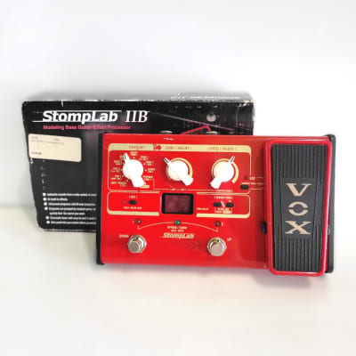 Reverb.com listing, price, conditions, and images for vox-stomplab-iib-modeling-bass-effect-processor