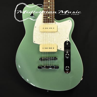 Reverend Charger 290 Electric Guitar - Metallic Alpine Finish image 2