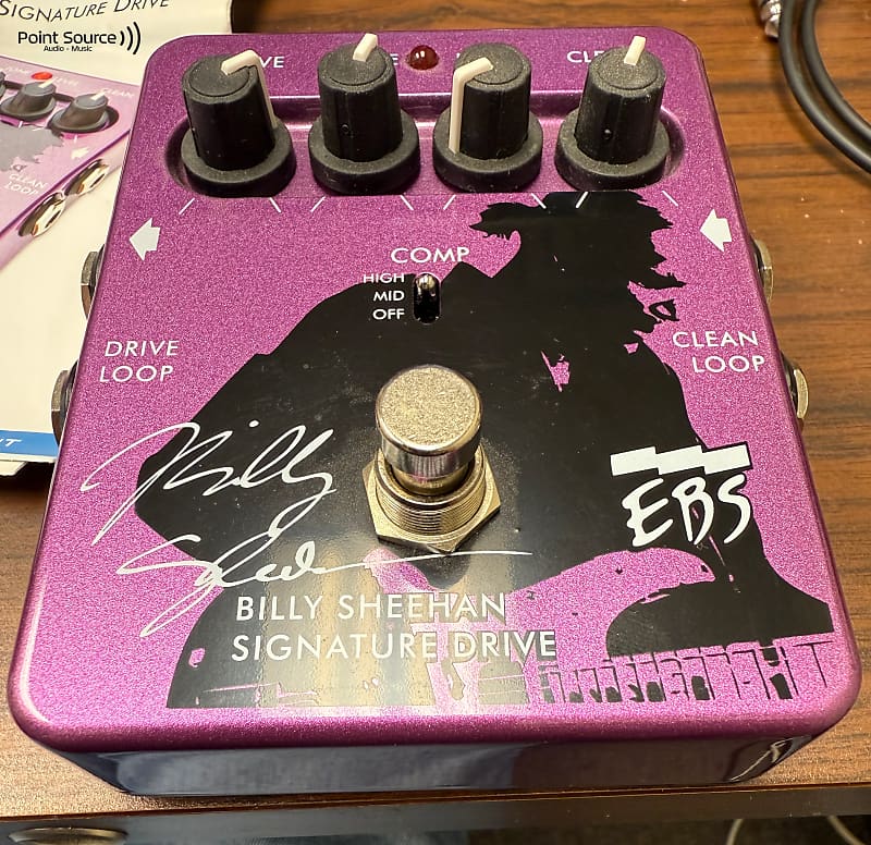 EBS Billy Sheehan Signature Drive 2015 | Reverb
