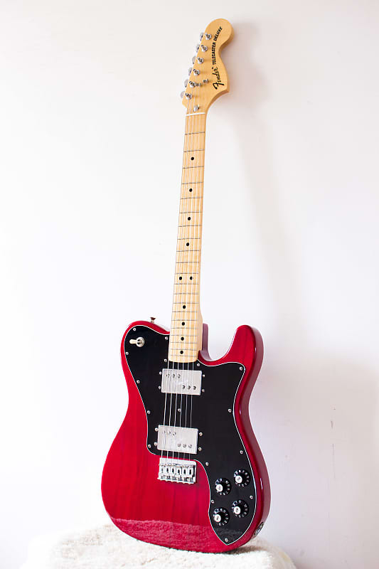 ギター Fender Japan telecaster deluxe TD 74 Fender Japan '74 Reissue Telecaster Deluxe TD74-LTD Cherry