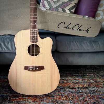 Cole Clark FL2EC-BB Acoustic Guitar, Australian AA Bunya Top and AA Blackwood Back/Sides image 2