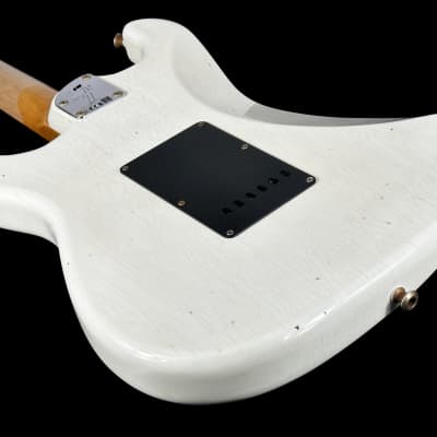 2022 Fender Stratocaster Custom Shop Post Modern Dual Mag II Strat Journeyman Relic ~ Olympic White image 4