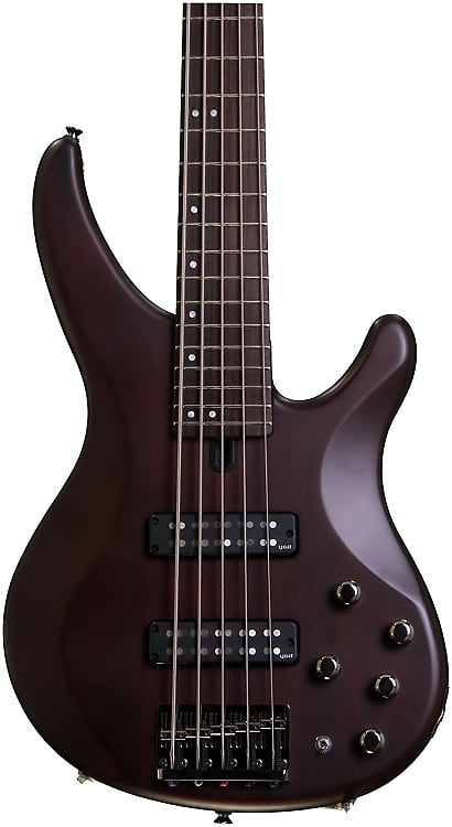 Yamaha TRBX505 5-string Bass Guitar - Translucent Brown image 1