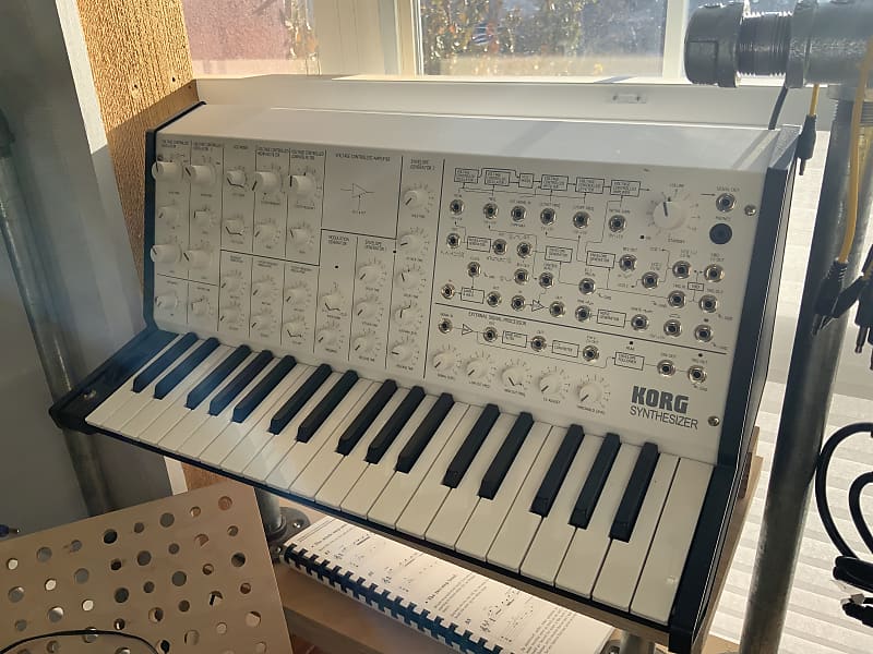 Korg MS-20 Mini Limited-Edition White | Reverb