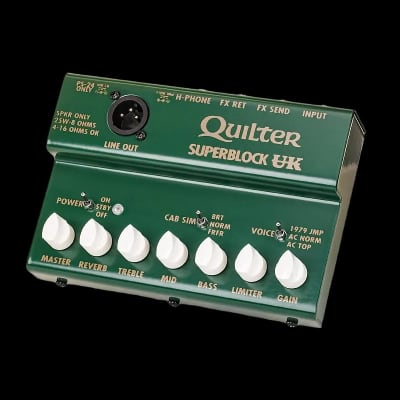 Quilter SuperBlock UK 25-Watt Pedalboard Guitar Amp