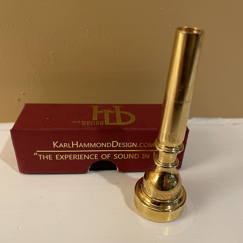 Hammond 5ml Trumpet Mouthpiece Gold Plated Barely Used! Reverb