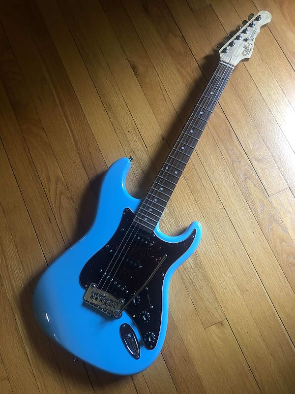 G&L Legacy 2016 Himalayan Blue USA Electric Guitar | Reverb