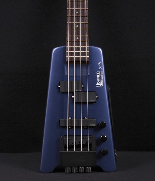 Used Hohner B2B Headless Electric Bass Guitar in Black