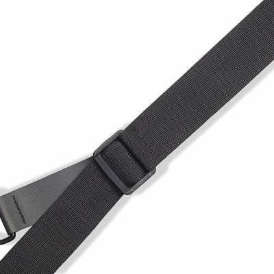 Levy's MRHGP-BLK 3.5" Wide RipChord Guitar Strap image 4