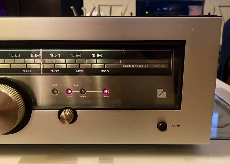Luxman T-88V AM/FM Stereo Tuner Aluminum/wood | Reverb