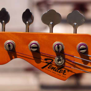 Fender 1976 Left-Handed Precision Hot Rod Natural Amber image 3