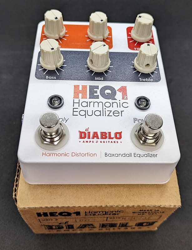 El Diablo Amps & Guitars HEQ1.2 2021 White Reverb