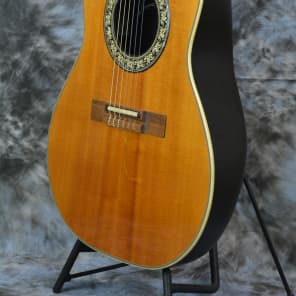 Late 60s Ovation 1624-4 Country Artist - Nylon String Acoustic/Electric Classical Guitar image 10