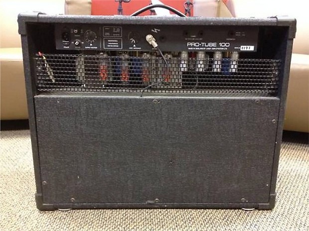 80’s Laney Pro-Tube Lead 100 2x12 Combo Guitar Amplifier, Groove Tubes,  Vintage, All Tube
