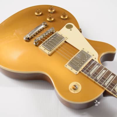 Gibson Les Paul Standard '50s Left-handed Electric Guitar 2022 Gold Top image 4