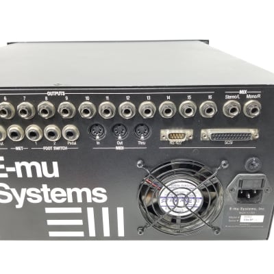 E-MU Systems Emulator III Rack - 8MB - Internal HD - Near Perfect Condition - Super Rare - 1988. image 8