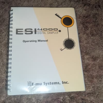 E-MU Systems ESI 4000 Manual (New)