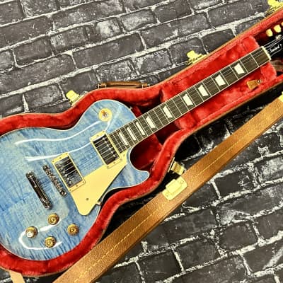 Gibson Les Paul Standard '50s Figured Top Ocean Blue 2023 New Unplayed Auth Dlr 9lb2oz #124 image 2