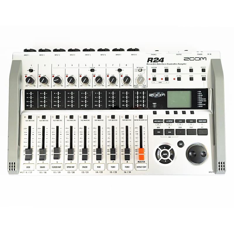 Zoom R24 24-track Recorder / Interface / Controller - White | Reverb