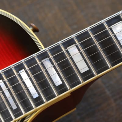 2006 Gibson Custom Shop 1968 Reissue Les Paul Custom F Electric Guitar Figured Triburst + COA OHSC (6932) image 9