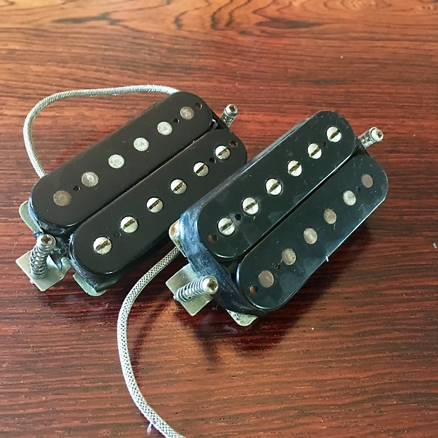 PAIR -Gibson Tim shaw PAF humbucker pickups 1985 | Reverb