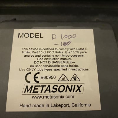 Metasonix D-1000 image 4