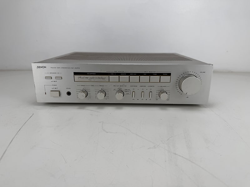 Denon PMA - 737 Stereo Integrated Amplifier - Fully Working ( Sold As Is )  			