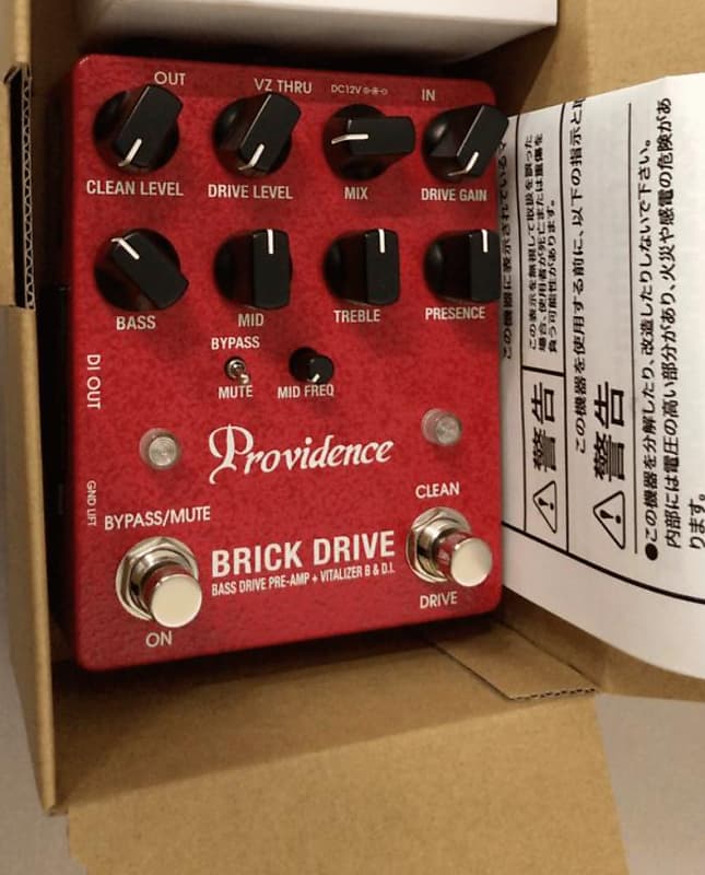 ベース Providence BRICK DRIVE BDI-1 Providence BD-1 Brick Drive Preamp/Overdrive | Reverb