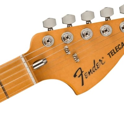 Fender Vintera II 70s Telecaster Deluxe Electric Guitar with Tremolo. Maple Fingerboard, Vintage White image 5