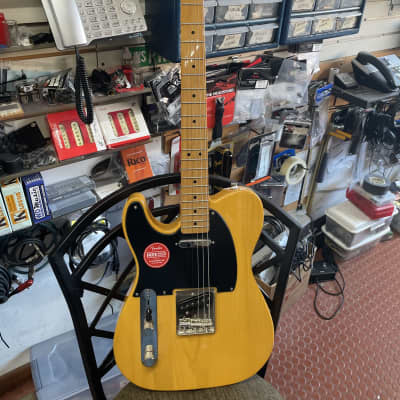 Fender Squire Deryck Sum 41 Telecaster Black | Reverb