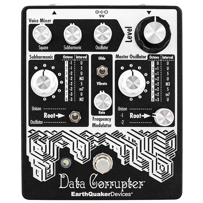 EarthQuaker Devices Data Corrupter Monophonic Harmonizing Guitar Effects Pedal image 1