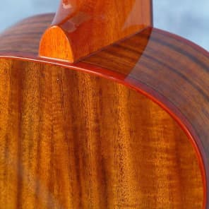 Kala Slotted Headstock Solid Cedar Top with Acacia Back and Sides Concert Ukulele 2017 Gloss image 4