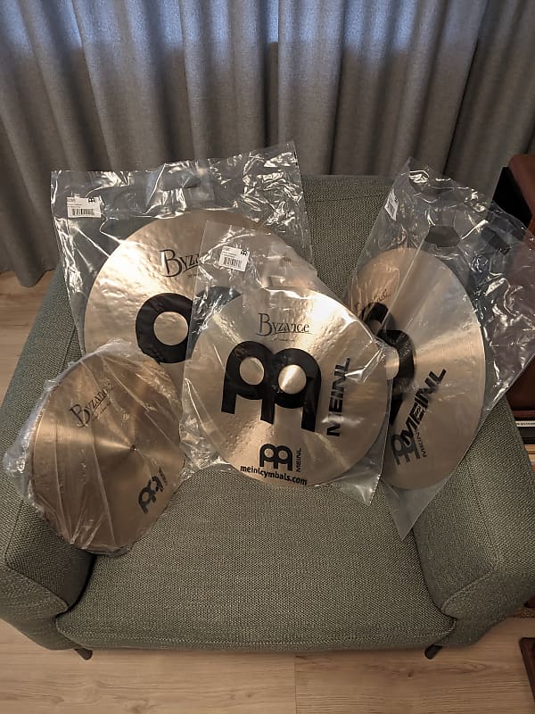 Meinl Byzance Medium Cymbal Set image 1
