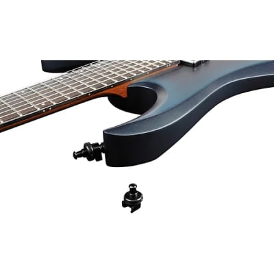 Ibanez  RGD71ALMS Axion Label Multi-Scale 7-String Electric Guitar 2024 -  Black Aurora Burst image 9