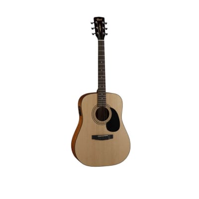 Cort AD810E OP Standard Series Spruce/Mahogany Dreadnought with Electronics Open Pore Natural