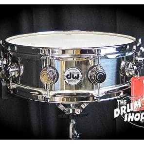 DW Collector's Series Stainless Steel 4.5x14" Snare Drum