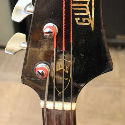 1966 Guild Jet Star Bass Modified image 3