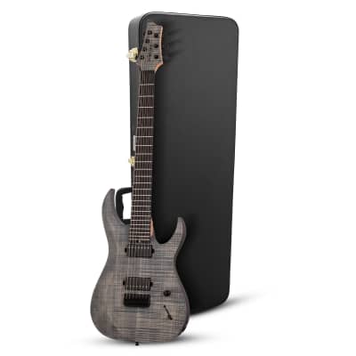 Schecter Sunset-7 Extreme 7-String Electric Guitar (Gray Ghost) with Hardshell Carrying Case for sale