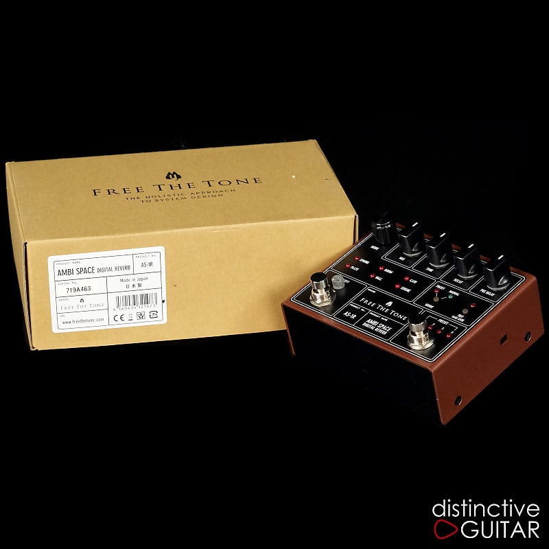 Free The Tone Ambi Space AS-1R Reverb Brown Metallic | Reverb Free The Tone Ambi Space AS-1R Reverb Brown Metallic | Reverb