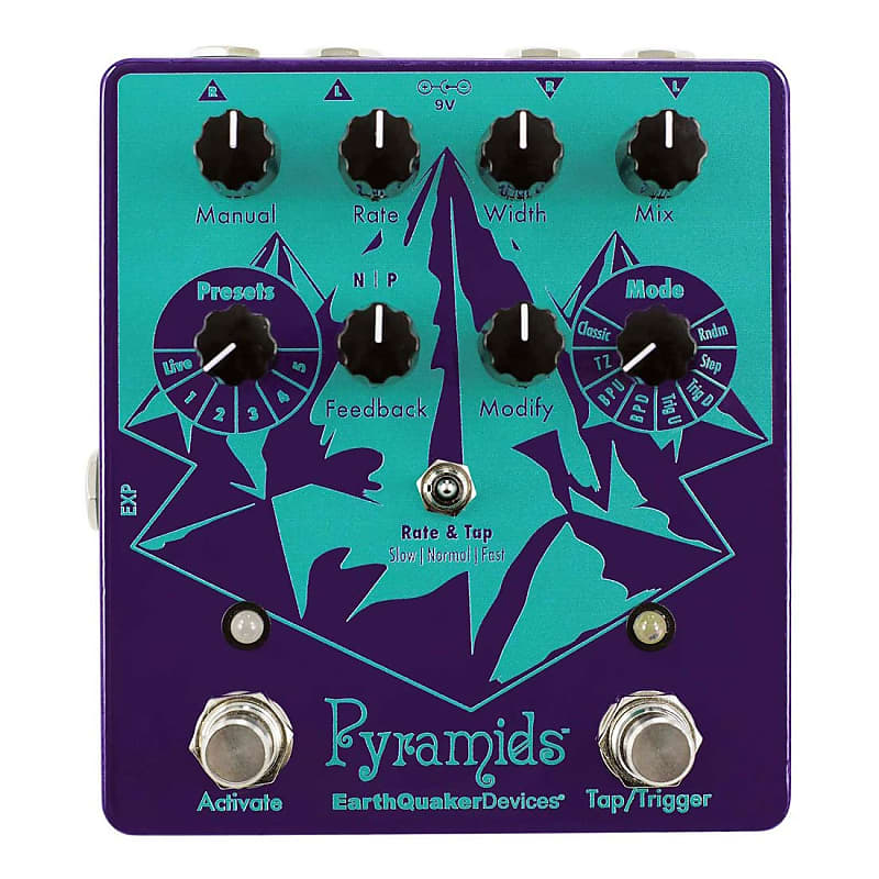 EarthQuaker Devices Pyramids Stereo Flanging Device | Reverb