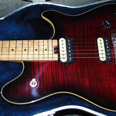 Minty 2002 Peavey EVH Wolfgang Standard Arch-Top Dark Cherry Flame Burst w/OHSC for sale