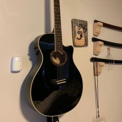 Yamaha APX 7 1990'S BLACK | Reverb