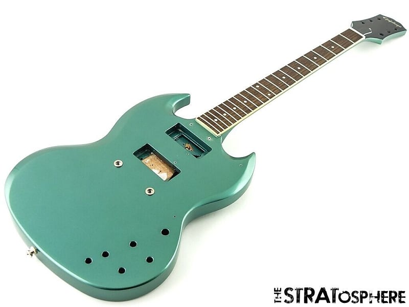 2022 Epiphone SG Special BODY + NECK P-90 Routes Faded Pelham Blue image 1
